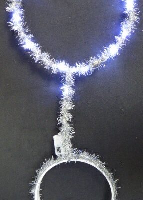 VINCHA AUREOLA ANGEL CON LUZ