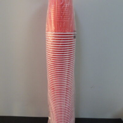 VASO DESCARTABLE AMERICANO 500CC X60 ROJO