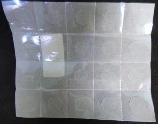 PUNTOS DE PEGAMENTO PARA GLOBOS X 20