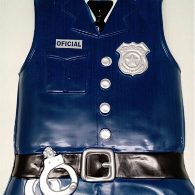 PECHERA POLICIA PLASTICA X1