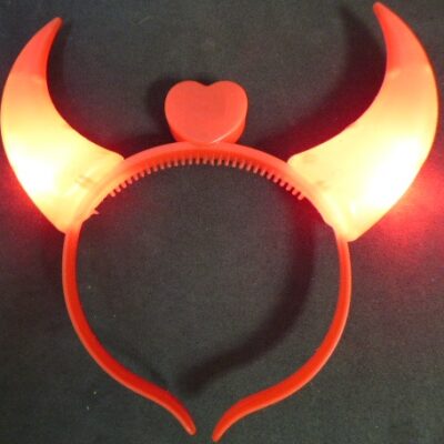 VINCHA DIABLO CON LUZ