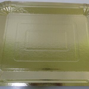 BANDEJA METALIZADA TER 30X40 ORO