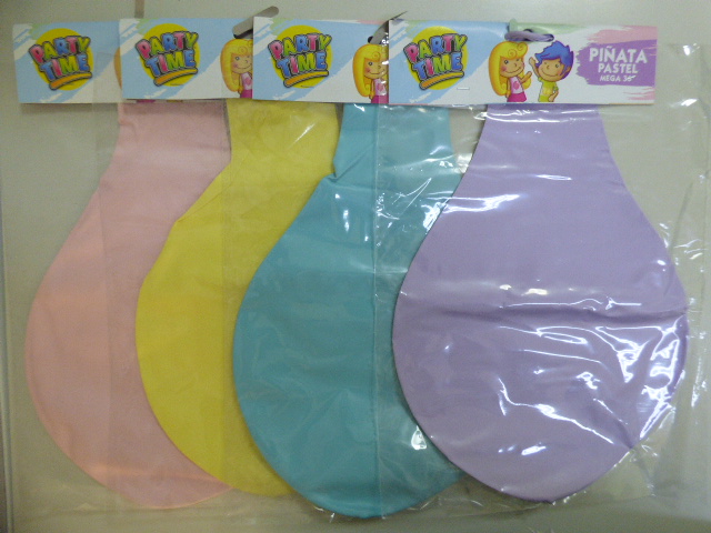 PIÑATA GIGANTE 36P PASTEL