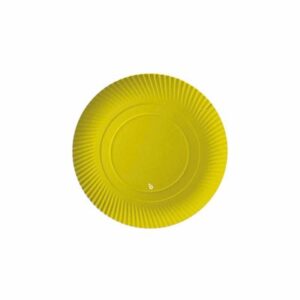PLATO CHICO X 8 REDONDO AMARILLO