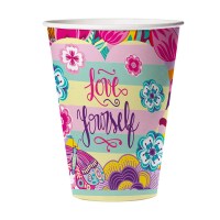 VASO POLIPAPEL X8 CAR PINTOS