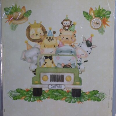 PIÑATA CARTON SAFARI X 1