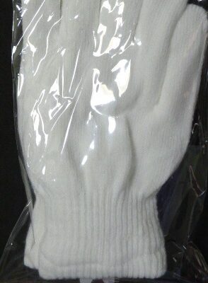 GUANTES LED BLANCOS