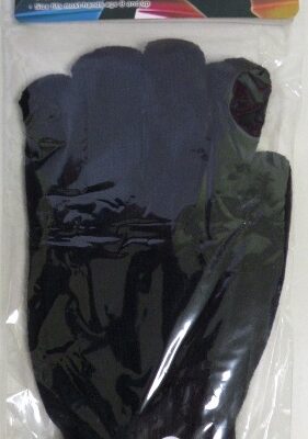 GUANTES LED NEGROS