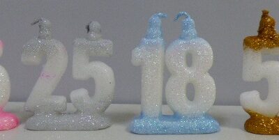 VELA ANIVERSARIO MULTICOLOR