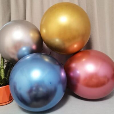 GLOBO CHROME 18P X 5 LISOS