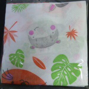 SERVILLETAS SAFARI X20