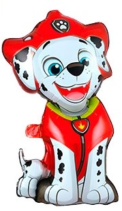 GLOBO FOIL SILUETA 70CM PAW PATROL MARSHALL