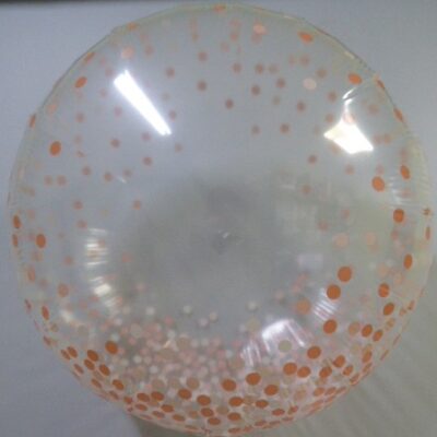 GLOBO FOIL 18P CRISTAL CON LUNARES