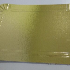 BANDEJA METALIZADA 20X30 ORO