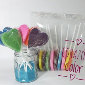 CHUPETIN CORAZON X 10 U SURTIDO