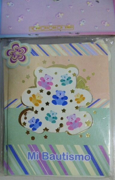 EST. BAUTISMO VENTANITA VARON X10