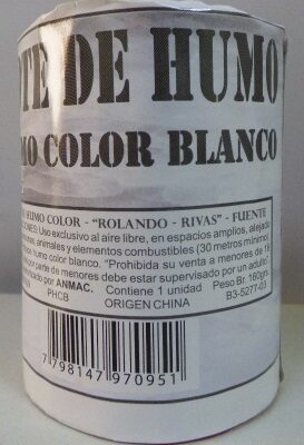 POTE DE HUMO BLANCO