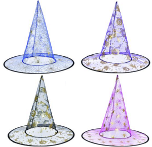 GORRO BRUJA BERTA TRANSPARENTE