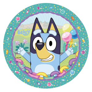 PLATOS CARTON X 8 BLUEY