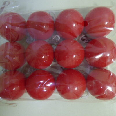 NARIZ PAYASO CON LUZ X12 ROJA