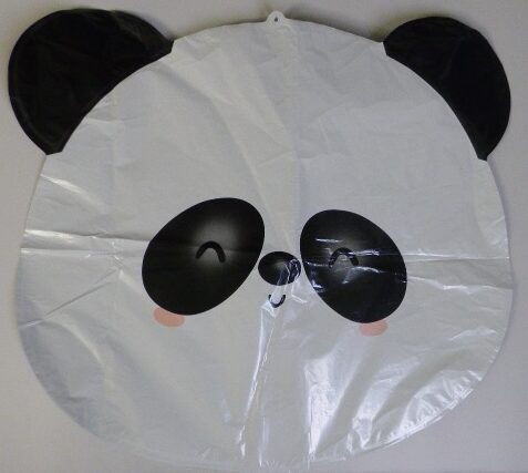GLOBO FOIL SILUETA 52CM CARA OSO PANDA
