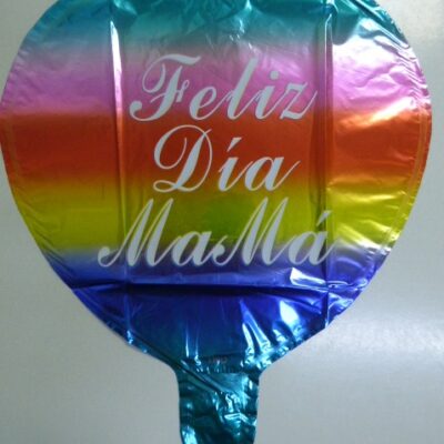 GLOBO FOIL 10P CORAZON FELIZ DIA MAMA