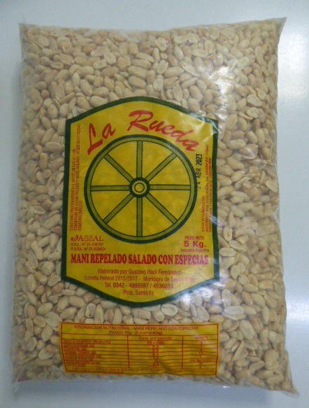 MANI REPELADO COND. X 5KG