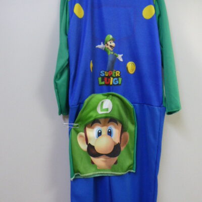DISFRAZ MARIO BROSS LUIGI TALLE 1/2/3 (OFERTA)