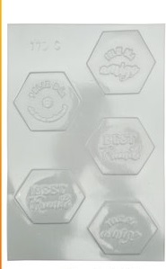 PLACA P170C FRASES DIA AMIGO