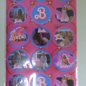 STICKERS BARBIE X 5 PLANCHAS