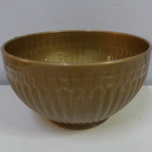 BOWL PLASTICO ROMA DORADO