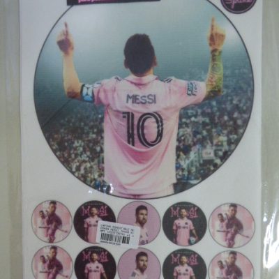 LAMINA COMESTIBLE REDONDA INTER DE MIAMI