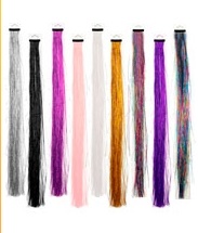 EXTENSION PELO METALIZADO