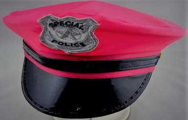 GORRO POLICIA PINK
