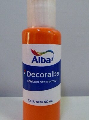 ACRILICO X 60CC NARANJA BRILLANTE