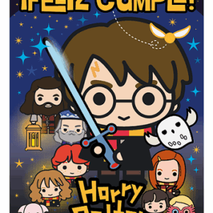 AFICHE FELIZ CUMPLEAÑOS X 1 HARRY POTTER