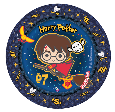 PLATOS CARTON X 8 HARRY POTTER