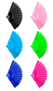 ABANICO COLORES LISOS