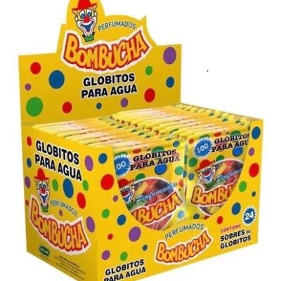 GLOBITOS DE AGUA BOMBUCHA CAJA 24X100