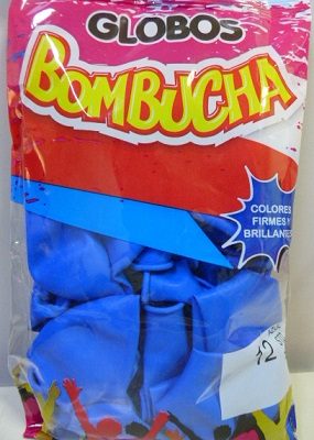 GLOBO BOMBUCHA 12P STANDARD LILA X 25