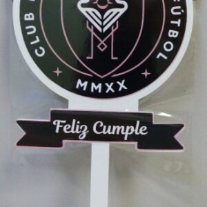 ADORNO PINCHE PLASTICO ESCUDO INTER MIAMI
