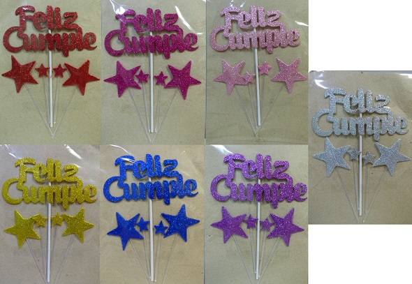 ADORNO PINCHE GOMA EVA F/C COMBO ESTRELLA