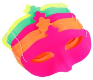 ANTIFAZ FLUO FANTASIA X 6