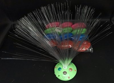 CENTRO DE MESA LUZ FIBRA OPTICA