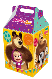 CAJA SORPRESA X 6 MASHA Y EL OSO