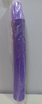 VASO 180 COLOR X100 VIOLETA