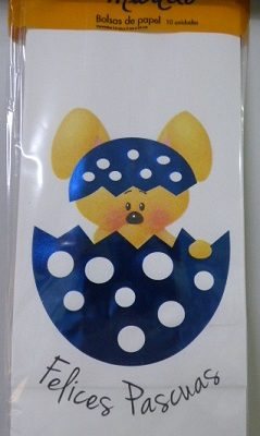 BOLSA PAPEL ST X 10 PASCUAS