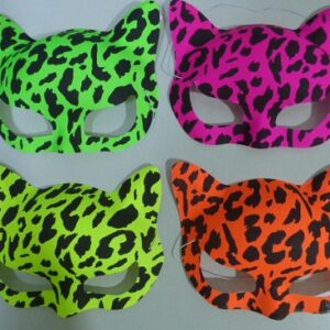 ANTIFAZ FLUO GATA ANIMAL PRINT
