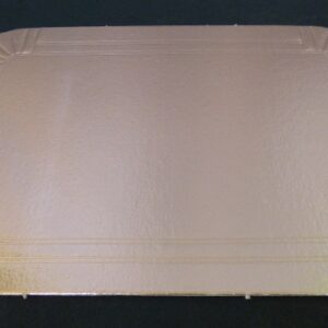 BANDEJA METALIZADA 20X30 ROSA GOLD