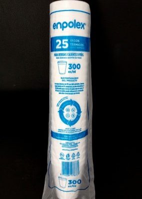 VASO TERMICO 300CC X 25